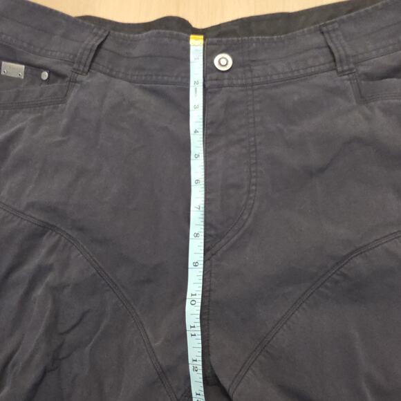 Kuhl Gray Vented Outdoor Hiking Camping Grunge Konfidant Air Shorts Size 42 - Picture 4 of 10